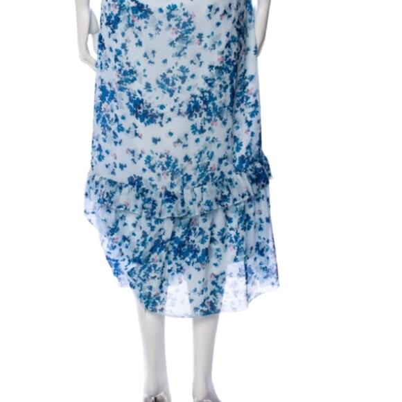 HATCH MATERNITY Luna Dress Blue/White Floral Size 2 NWOT - Picture 7 of 8